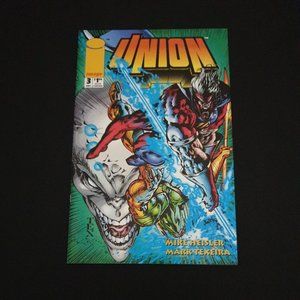 Image Comics Union 3 Dec 1993 Texeira Heisler Collection Book Bagged Board